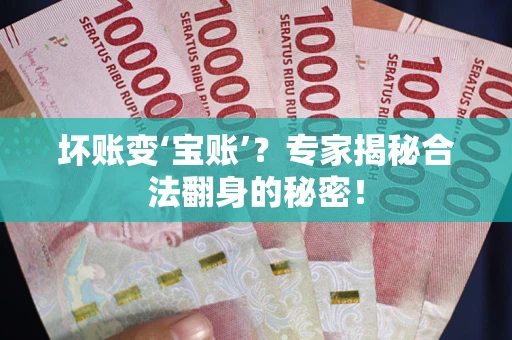 济南坏账变‘宝账’？专家揭秘合法翻身的秘密！
