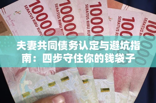 济南夫妻共同债务认定与避坑指南：四步守住你的钱袋子
