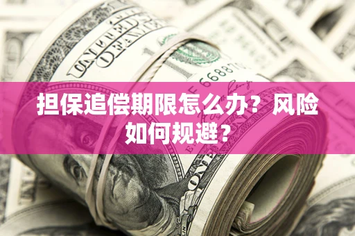 济南担保追偿期限怎么办？风险如何规避？